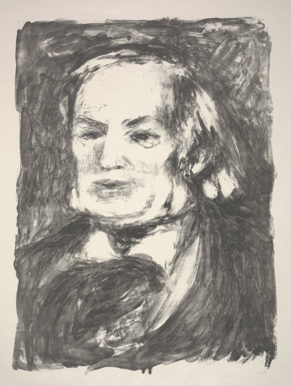 Porträtt av Richard Wagner av Pierre Auguste Renoir