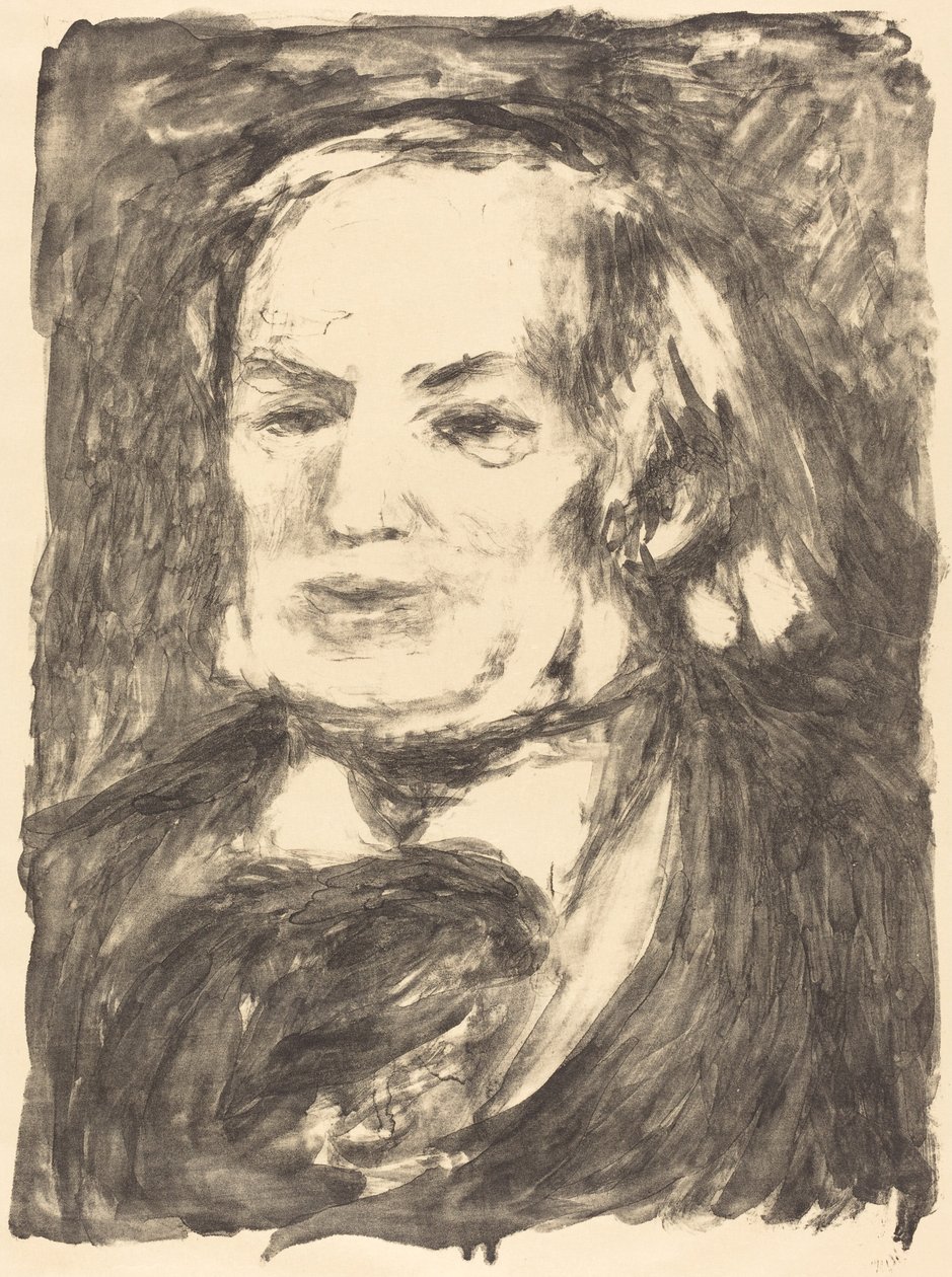 Richard Wagner, ca. 1900. av Pierre Auguste Renoir