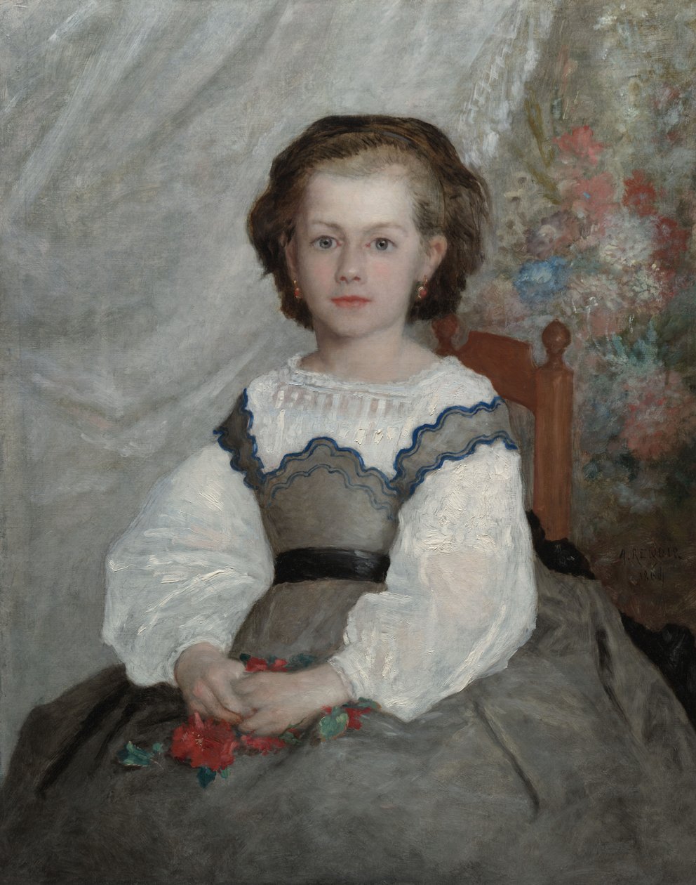 Romaine Lacaux, 1864 av Pierre Auguste Renoir