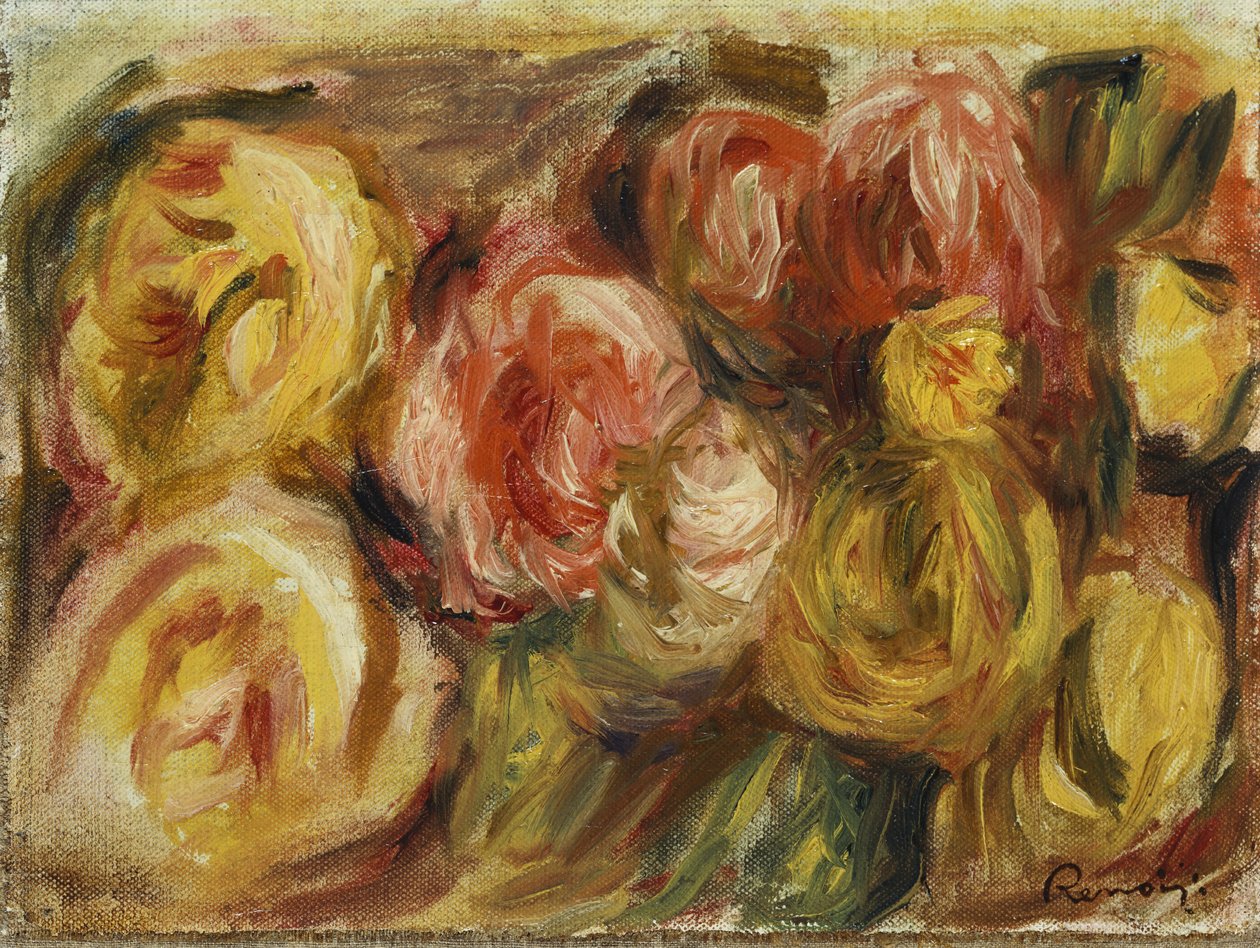 Rosor, 1919 av Pierre Auguste Renoir