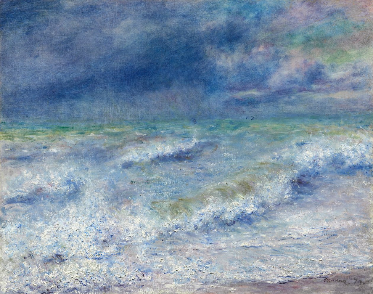 Havslandskap av Pierre Auguste Renoir