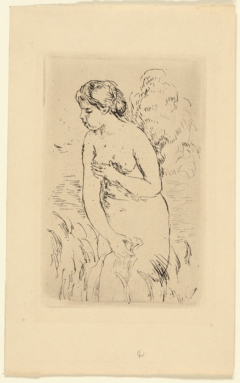 Stående Badare av Pierre Auguste Renoir
