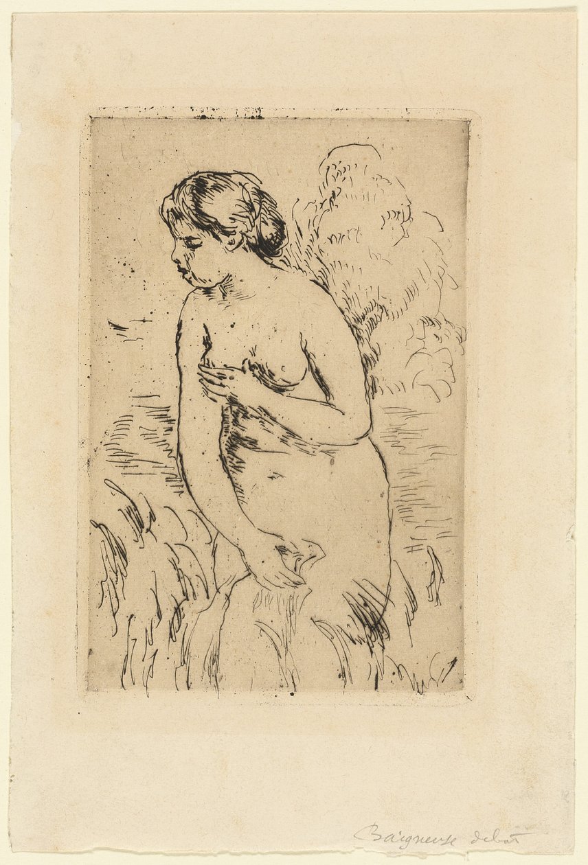 Stående Badare av Pierre Auguste Renoir