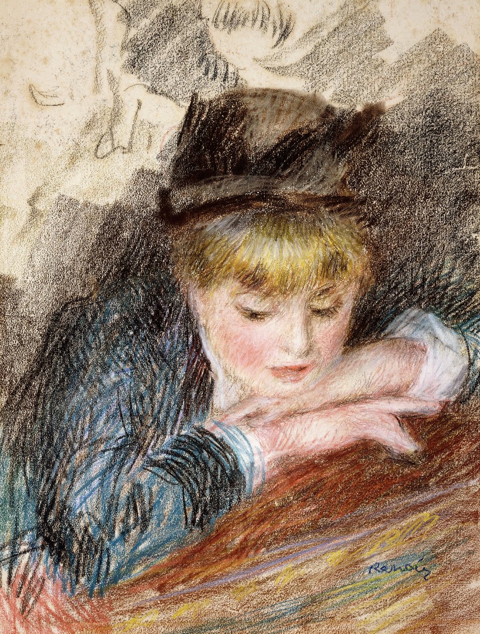 Logen; La Loge, 1879 av Pierre Auguste Renoir