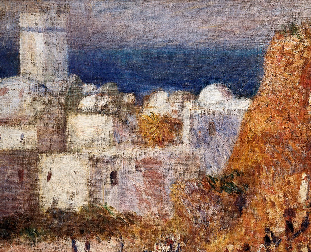 Moskén eller arabfestivalen (detalj) 1881 (olja på duk) av Pierre Auguste Renoir