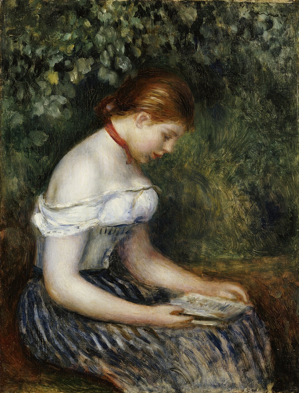 Läsaren av Pierre Auguste Renoir