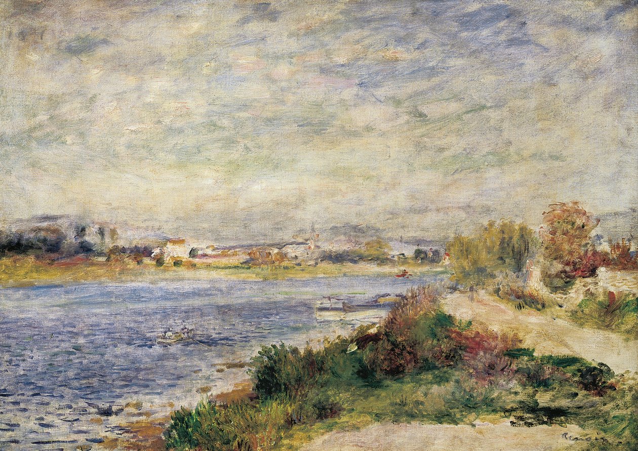 Seinen i Argenteuil, av Pierre-Auguste Renoir av Pierre Auguste Renoir