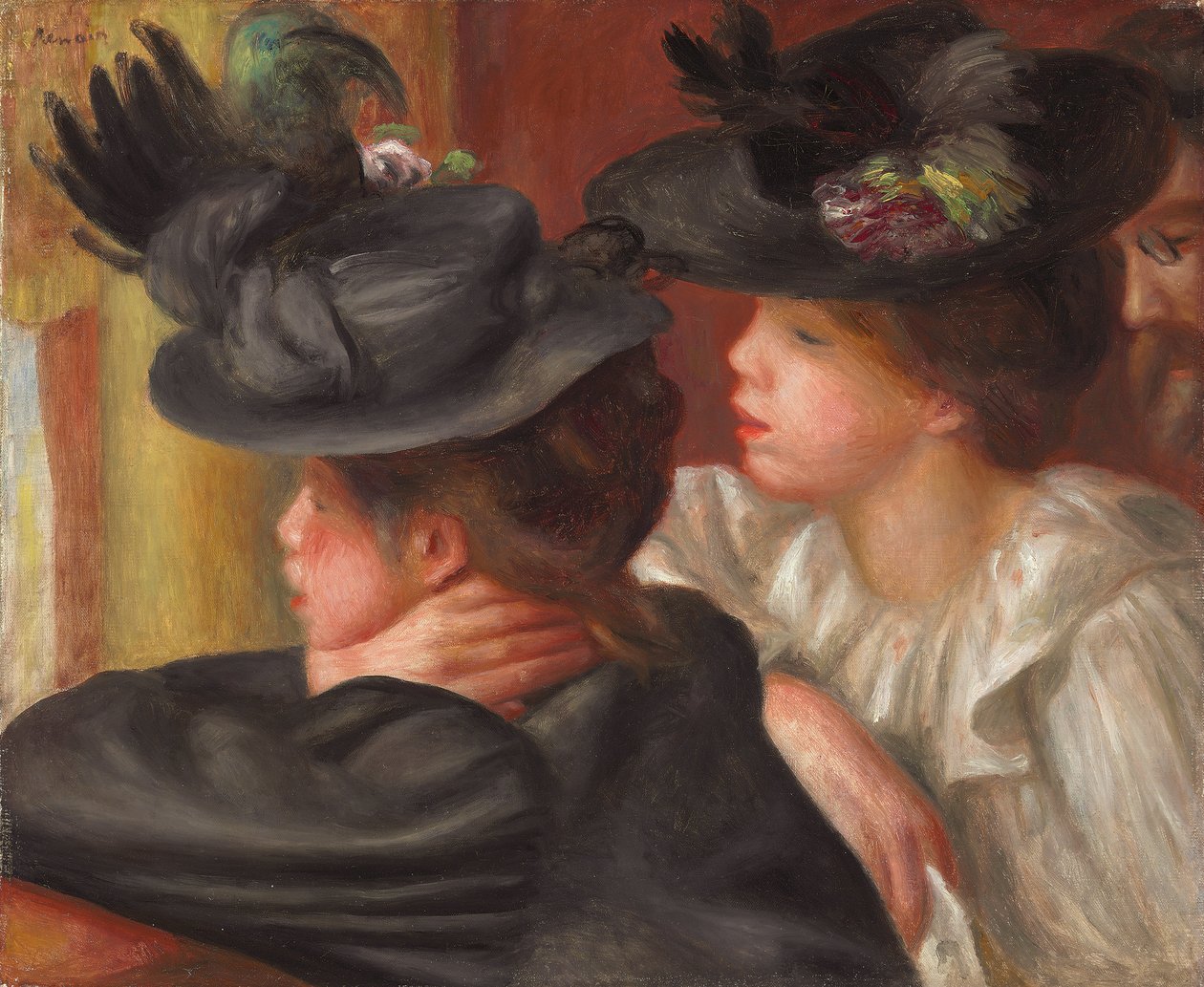 Teaterlådan; Au Theatre, la loge, 1894 av Pierre Auguste Renoir