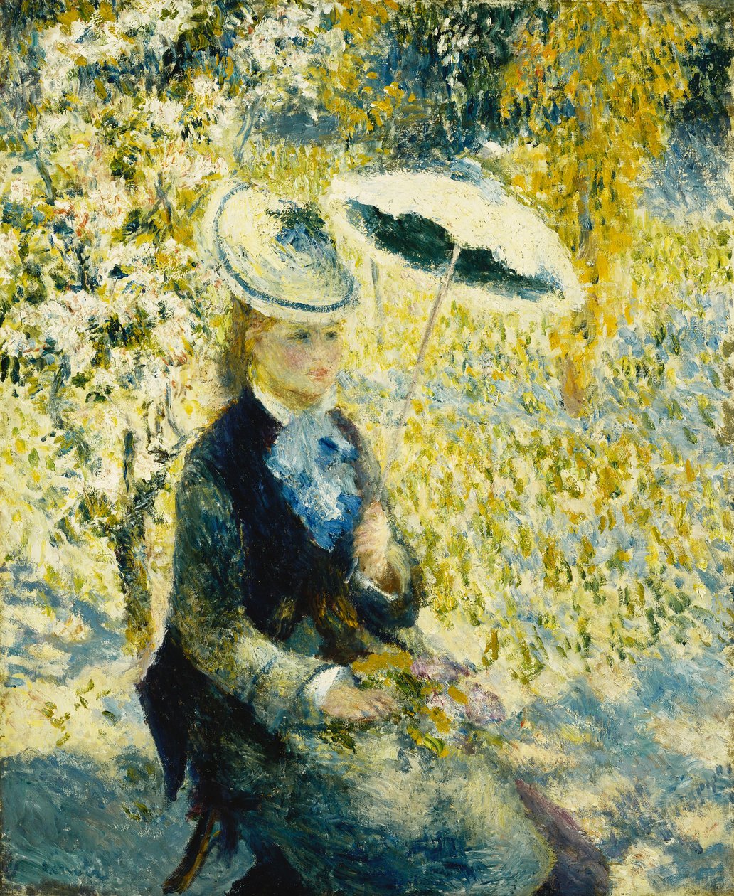 Paraplyet; "Paraplyerna, 1878 av Pierre Auguste Renoir