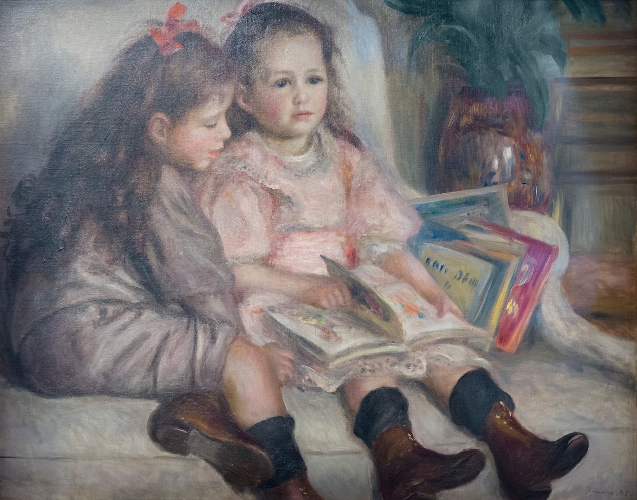 Martial Caillebottes barn av Pierre Auguste Renoir