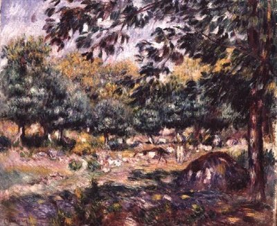 Treboul nära Douarnenez av Pierre Auguste Renoir