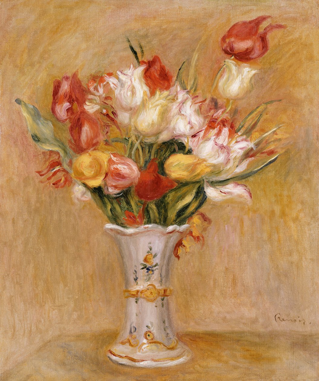 Tulpaner av Pierre Auguste Renoir