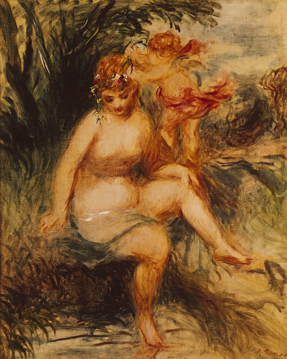 Venus och kärlek av Pierre Auguste Renoir
