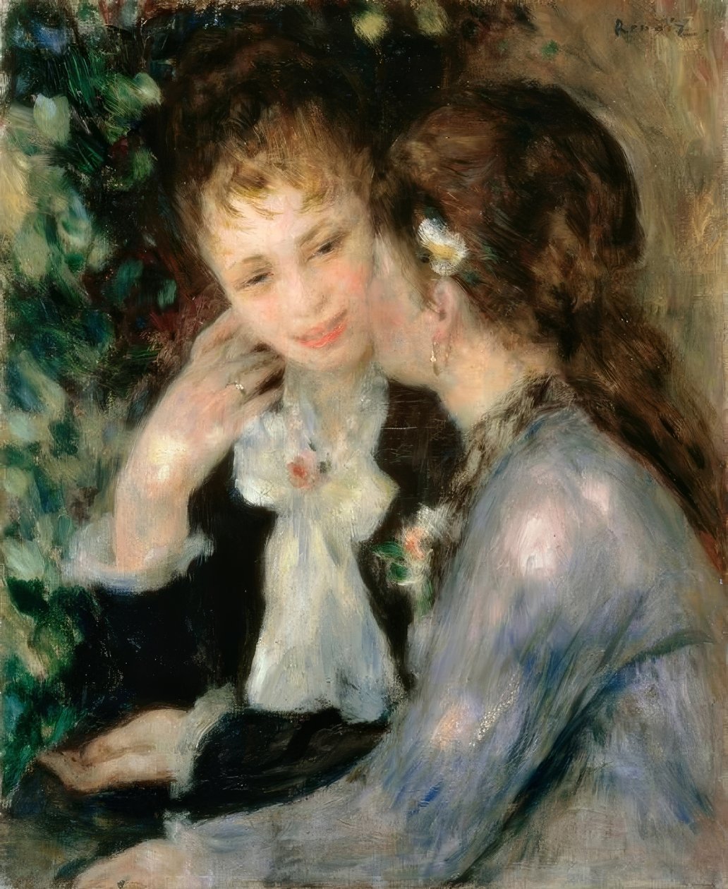 Konfidentiella samtal av Pierre Auguste Renoir