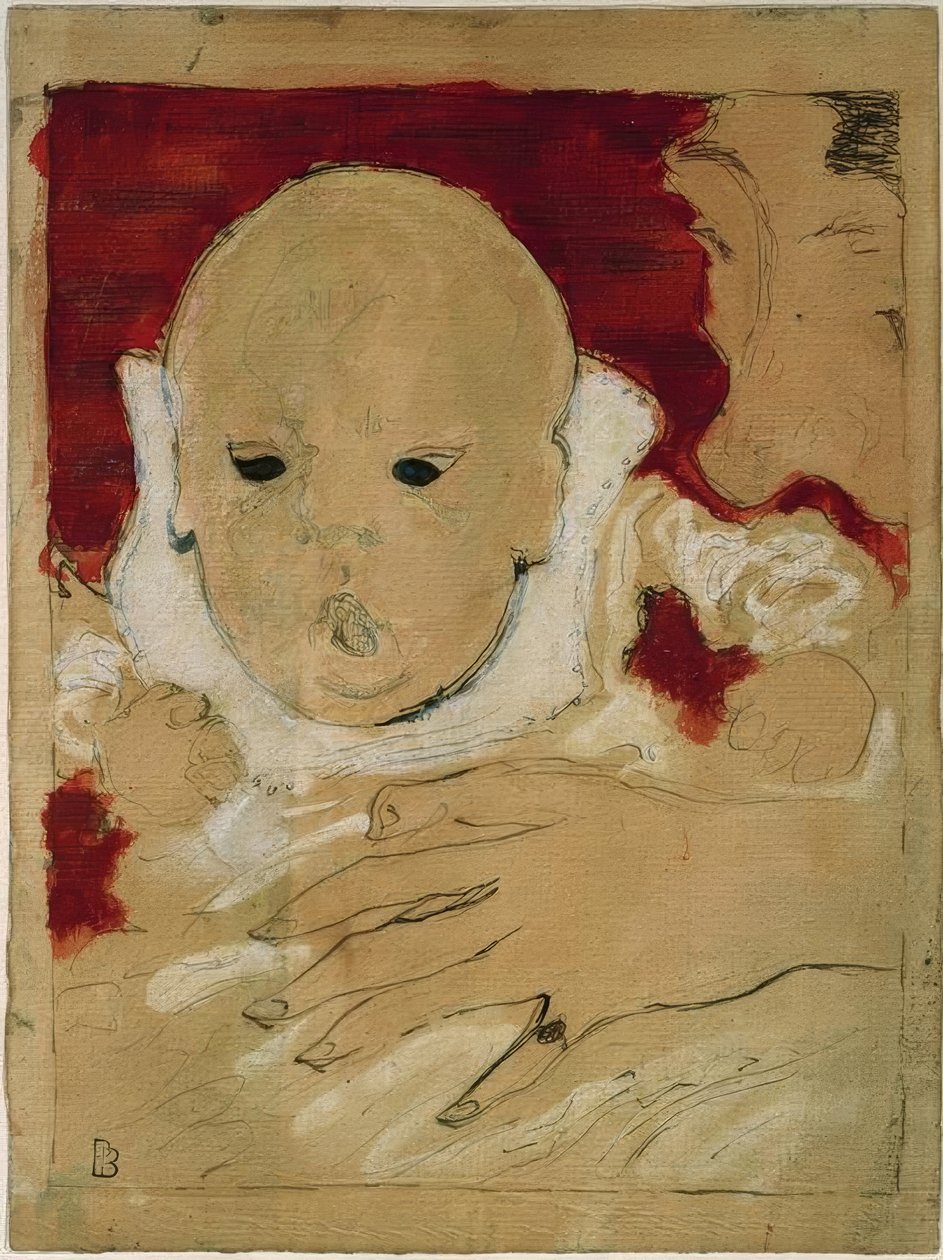 Andrée Bonnard och hennes son Jean Terrasse av Pierre Bonnard