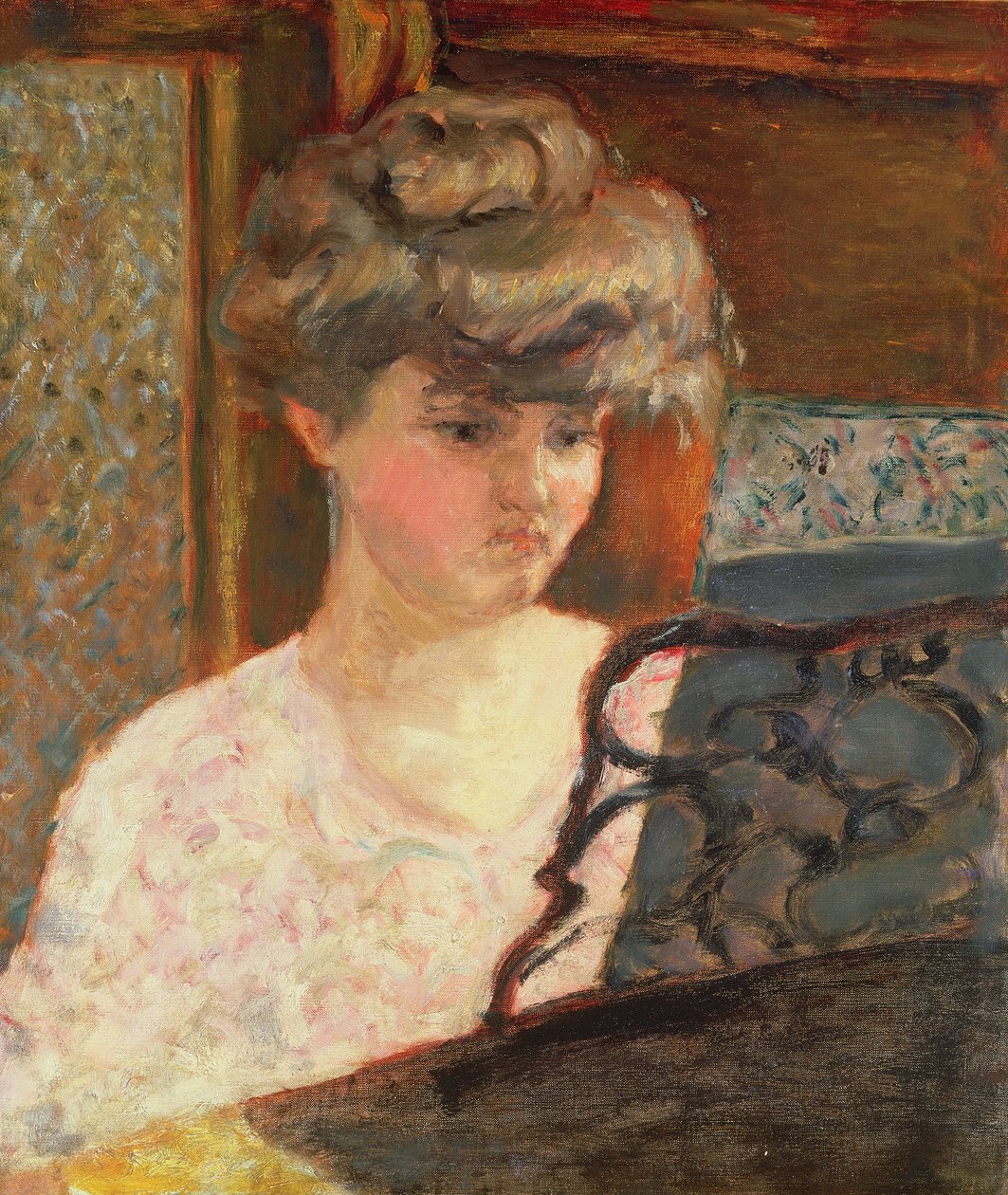 På pianot, 1902 av Pierre Bonnard