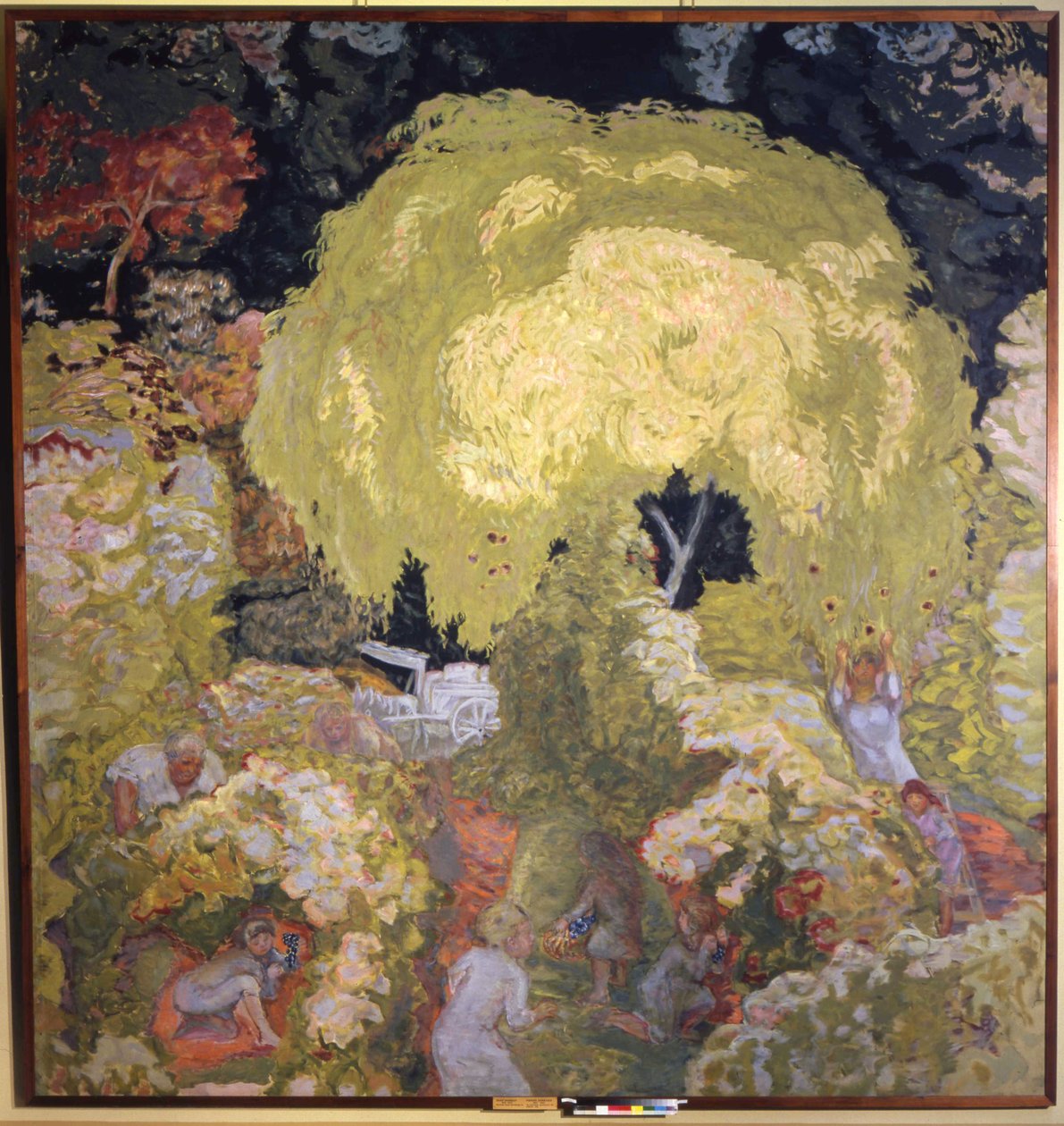 Höst, fruktplockning av Pierre Bonnard