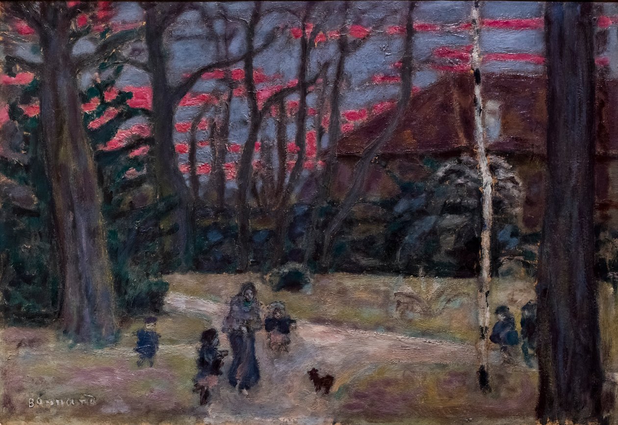 Julafton, ca 1904 (olja på kartong) av Pierre Bonnard
