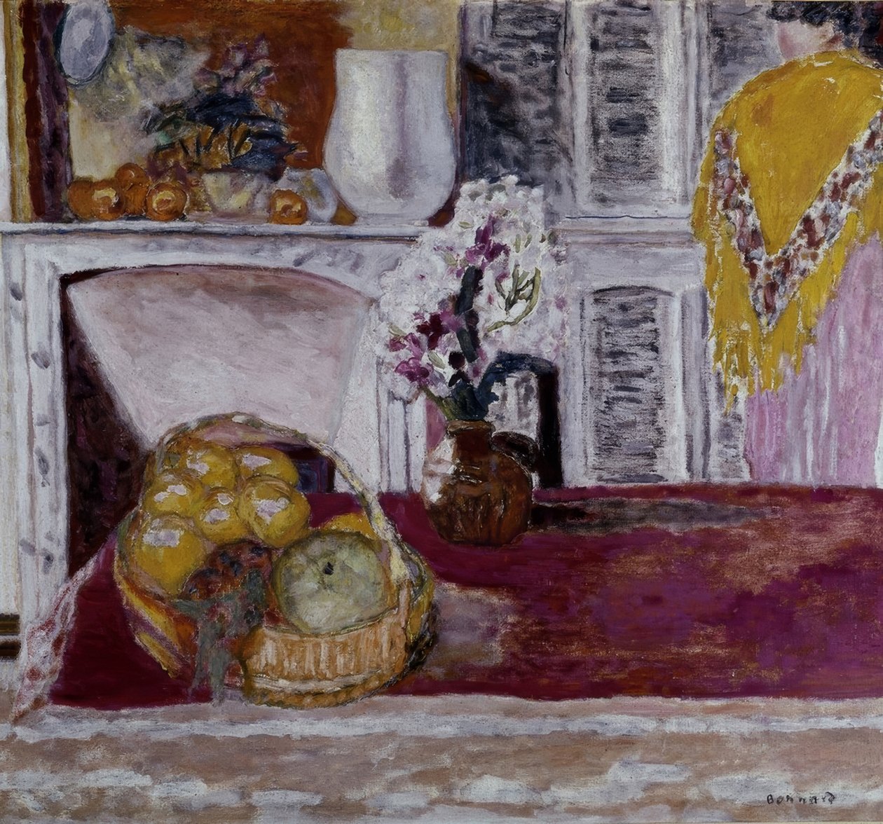 Matplats i Le Cannet av Pierre Bonnard