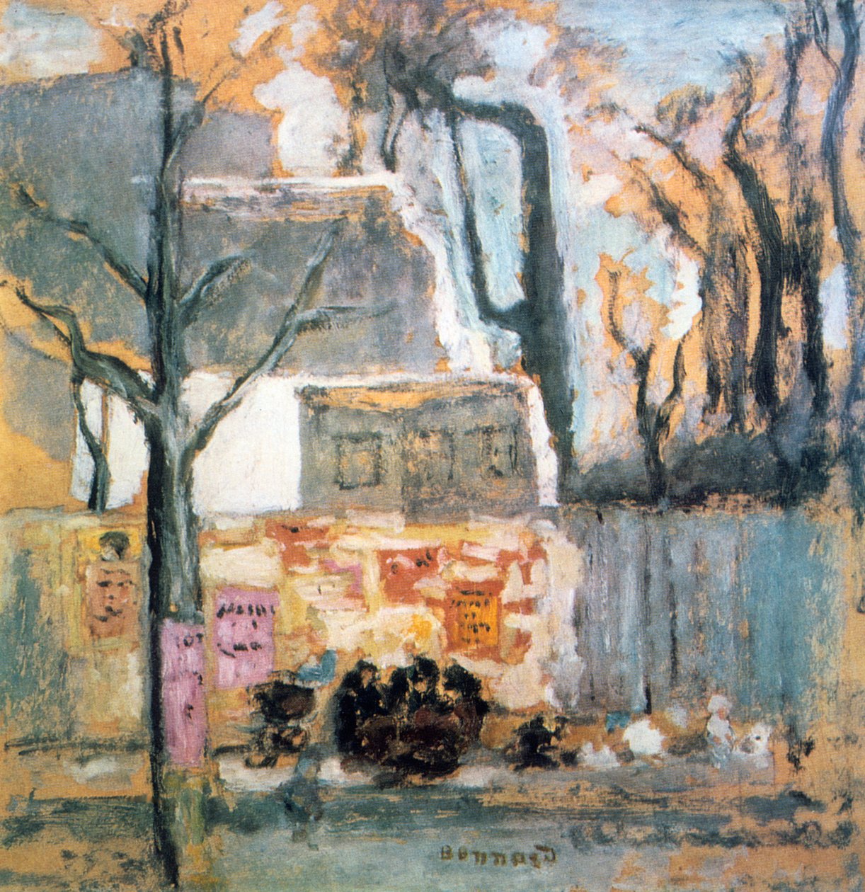 Hörnet av Paris, c1905 av Pierre Bonnard