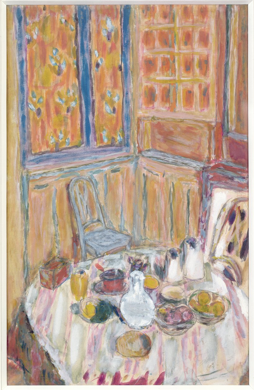 Hörn av matsalen, c.1930 av Pierre Bonnard