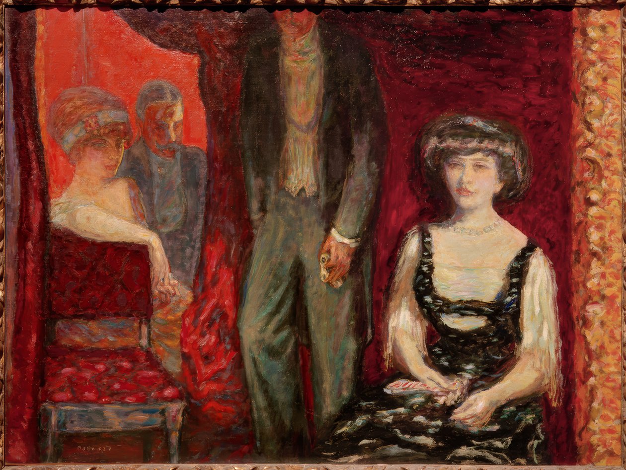 Logen, herr och fru Josse och Gaston Bernheim-Jeune av Pierre Bonnard