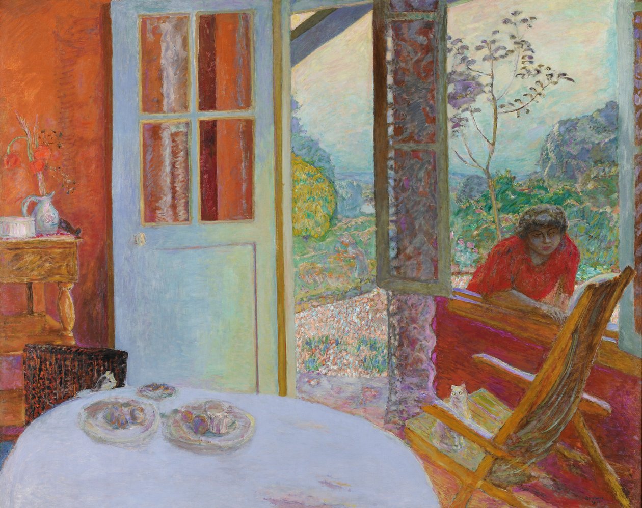 Matsal på landet av Pierre Bonnard