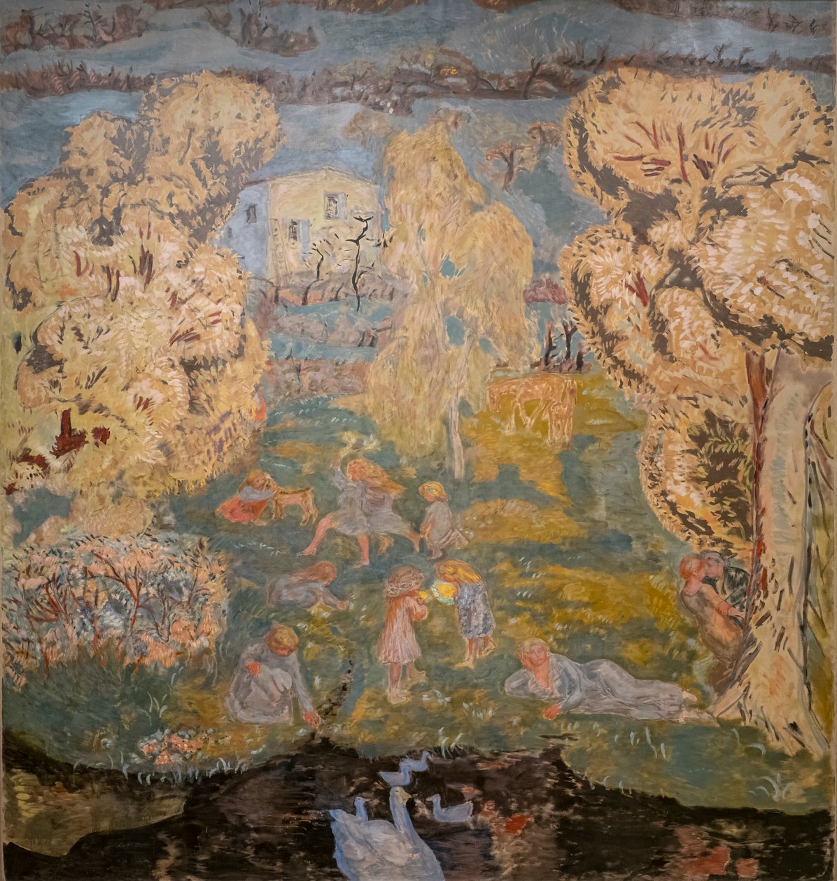 Tidig vår på landet av Pierre Bonnard