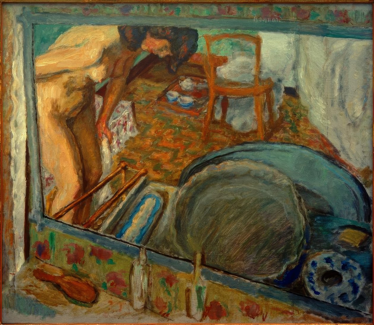 Iseffekt, eller badkaret av Pierre Bonnard