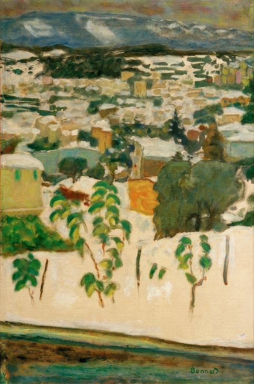 Snöeffekt av Pierre Bonnard