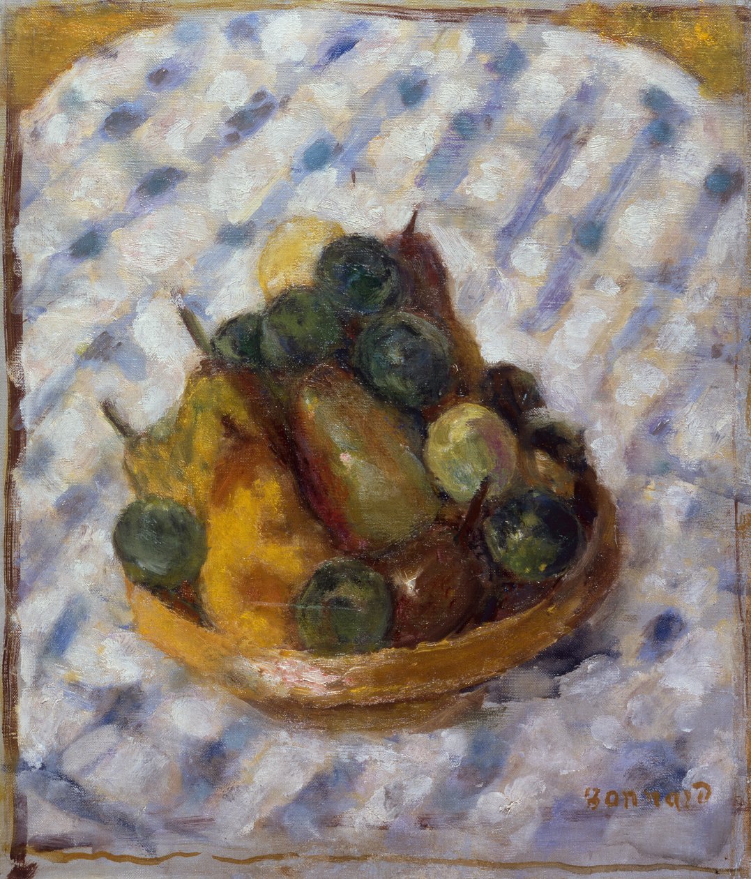 Frukt korg av Pierre Bonnard