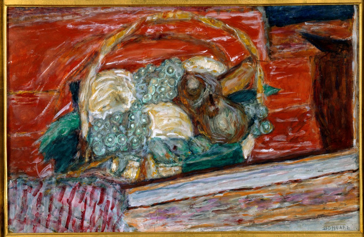 Fruktkorg - 1935 av Pierre Bonnard