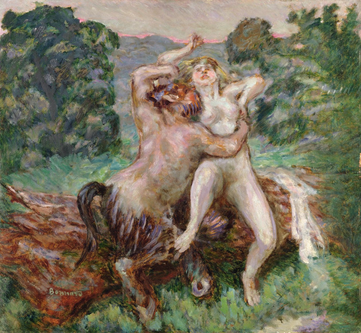 Eftermiddag för en faun av Pierre Bonnard