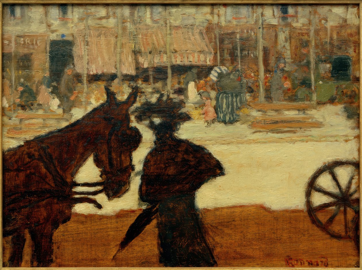 Hytthästen av Pierre Bonnard