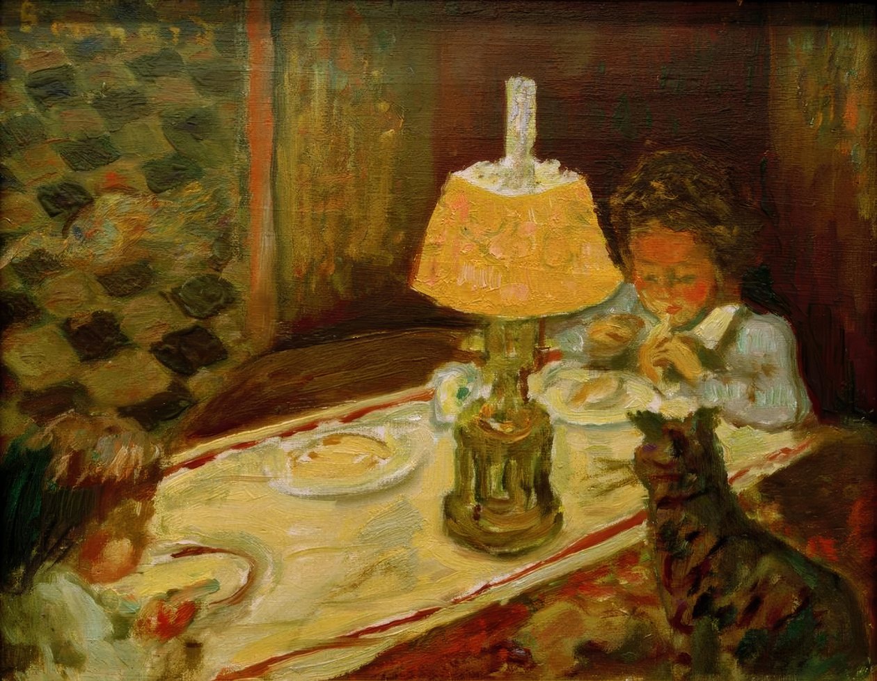 Barnlunch av Pierre Bonnard