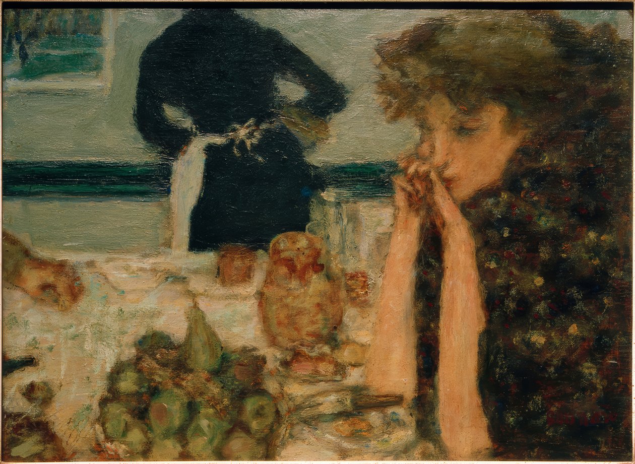 Misia Natansons frukost av Pierre Bonnard