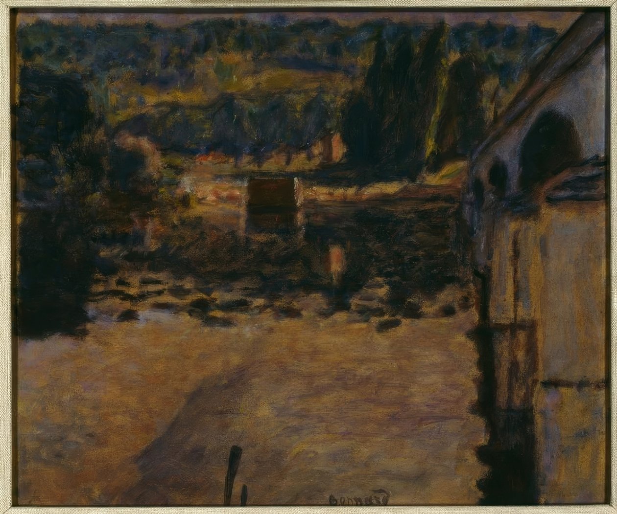 Bron vid Vernon av Pierre Bonnard