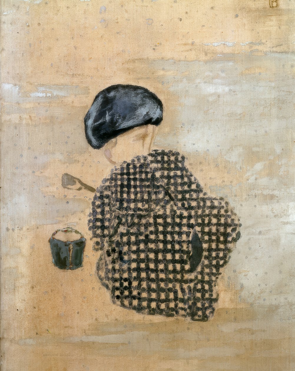 Barnet i sandpajen eller Barnet i hinken av Pierre Bonnard