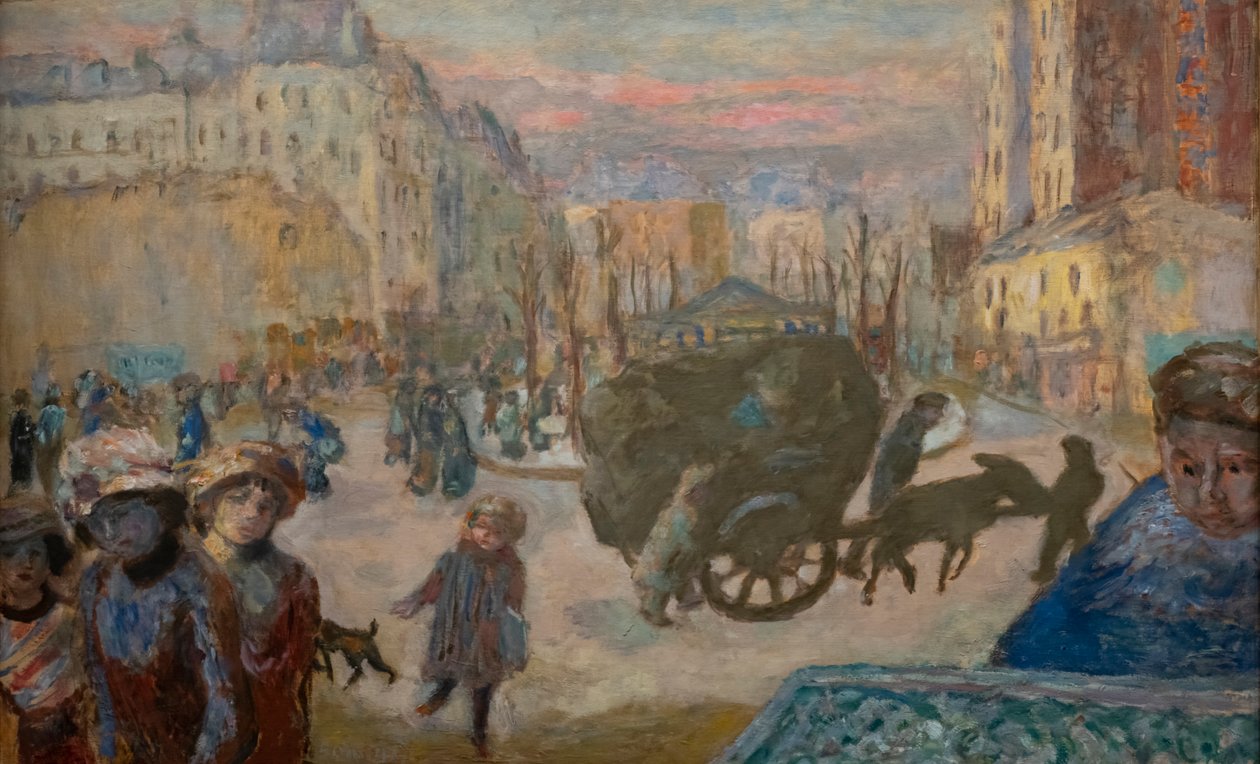 Morgon Paris av Pierre Bonnard