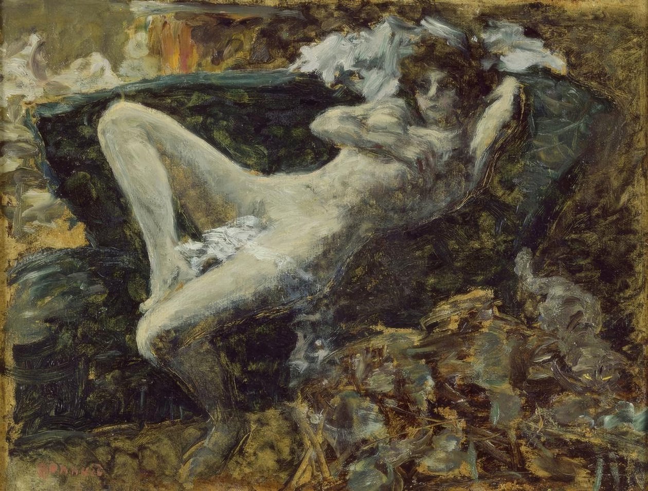 Inte blått av Pierre Bonnard