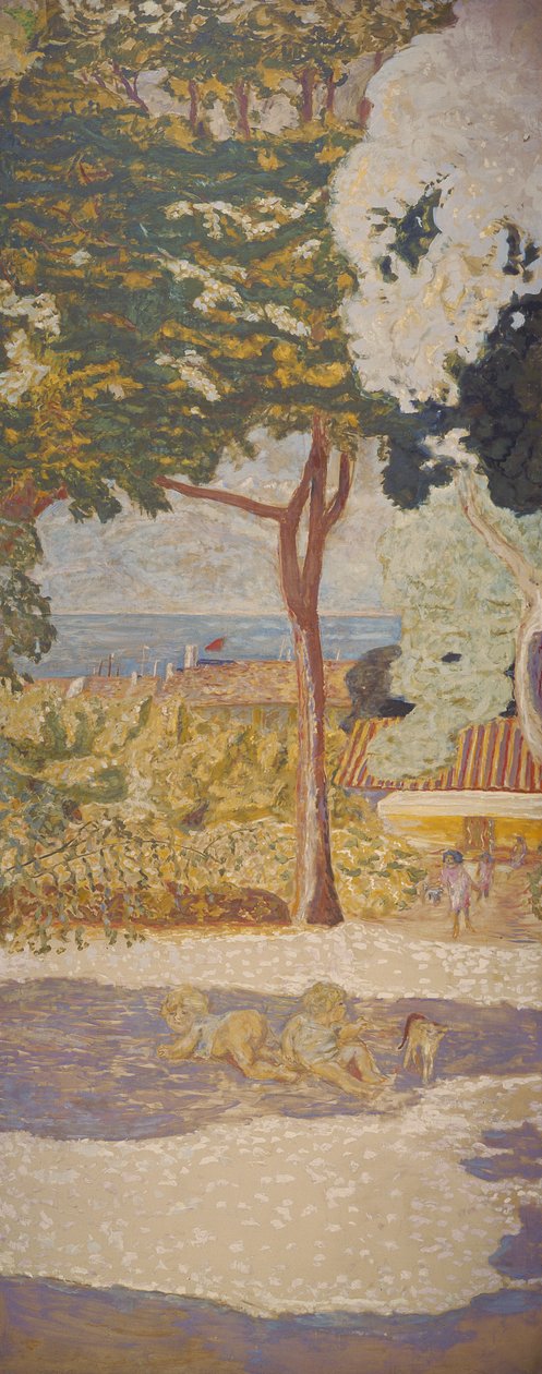 På Medelhavet (triptyk), 1911 av Pierre Bonnard