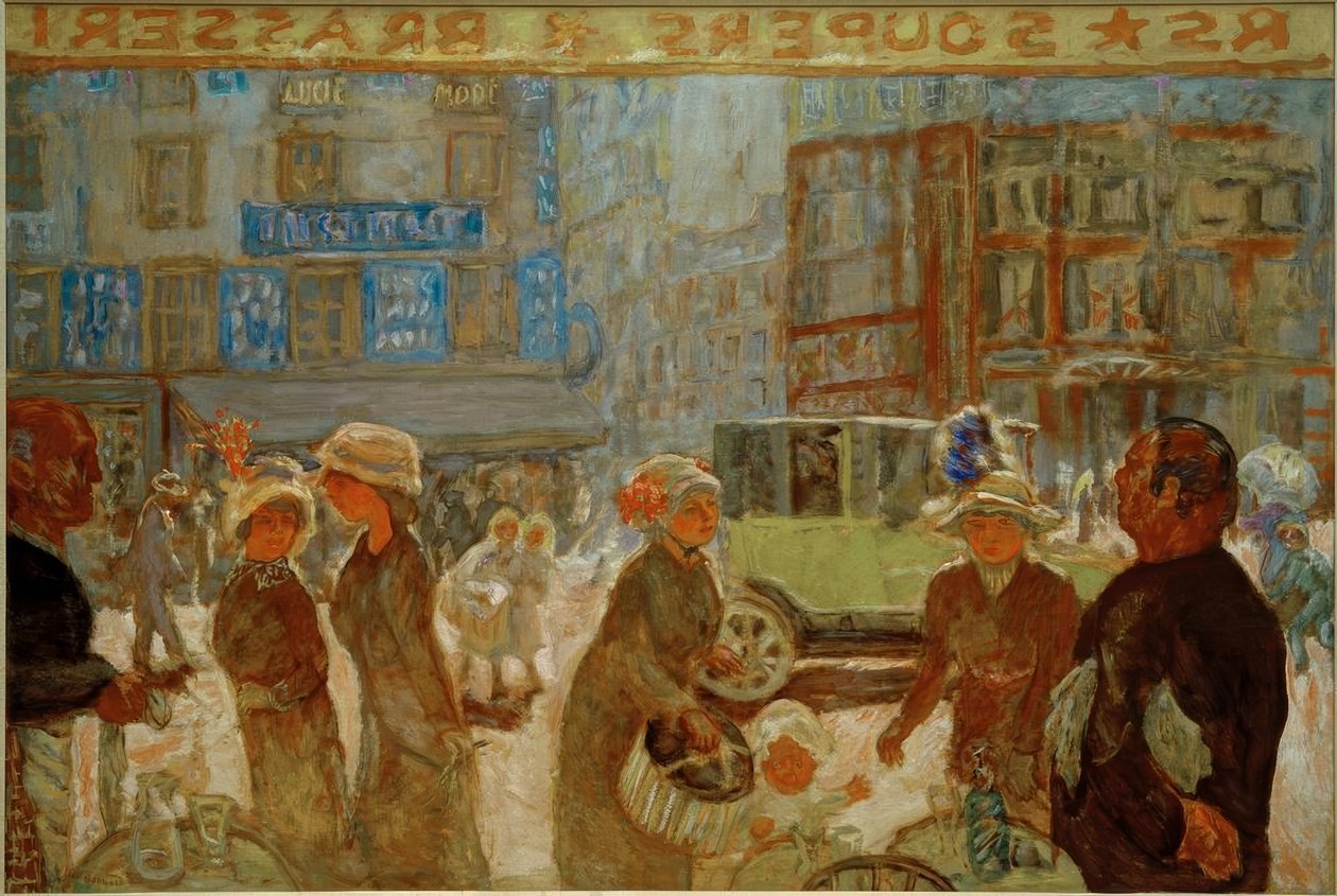 Place Clichy av Pierre Bonnard