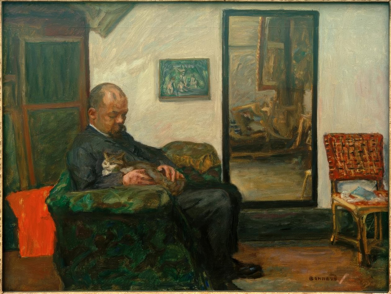 Porträtt av Ambroise Vollard av Pierre Bonnard