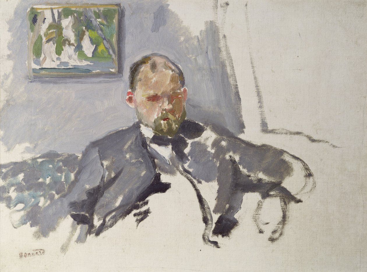 Porträtt av Ambroise Vollard, ca 1904 av Pierre Bonnard