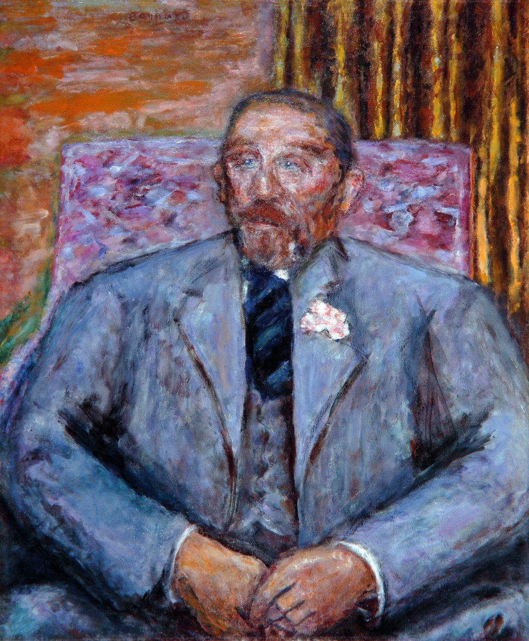 Porträtt av Monsieur Monteux av Pierre Bonnard