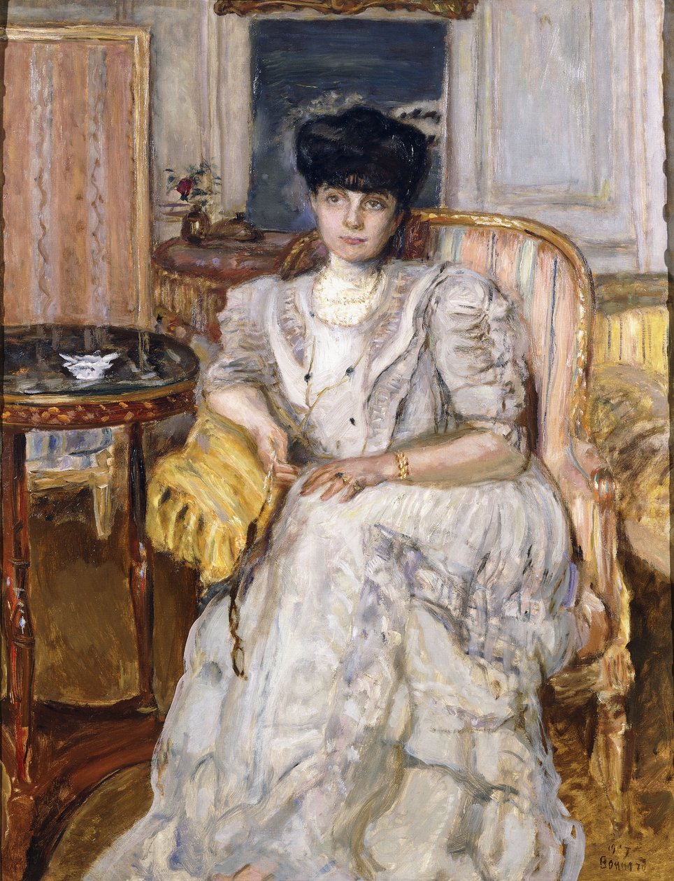 Porträtt av prinsessan Helen av Caraman-Chimay av Pierre Bonnard