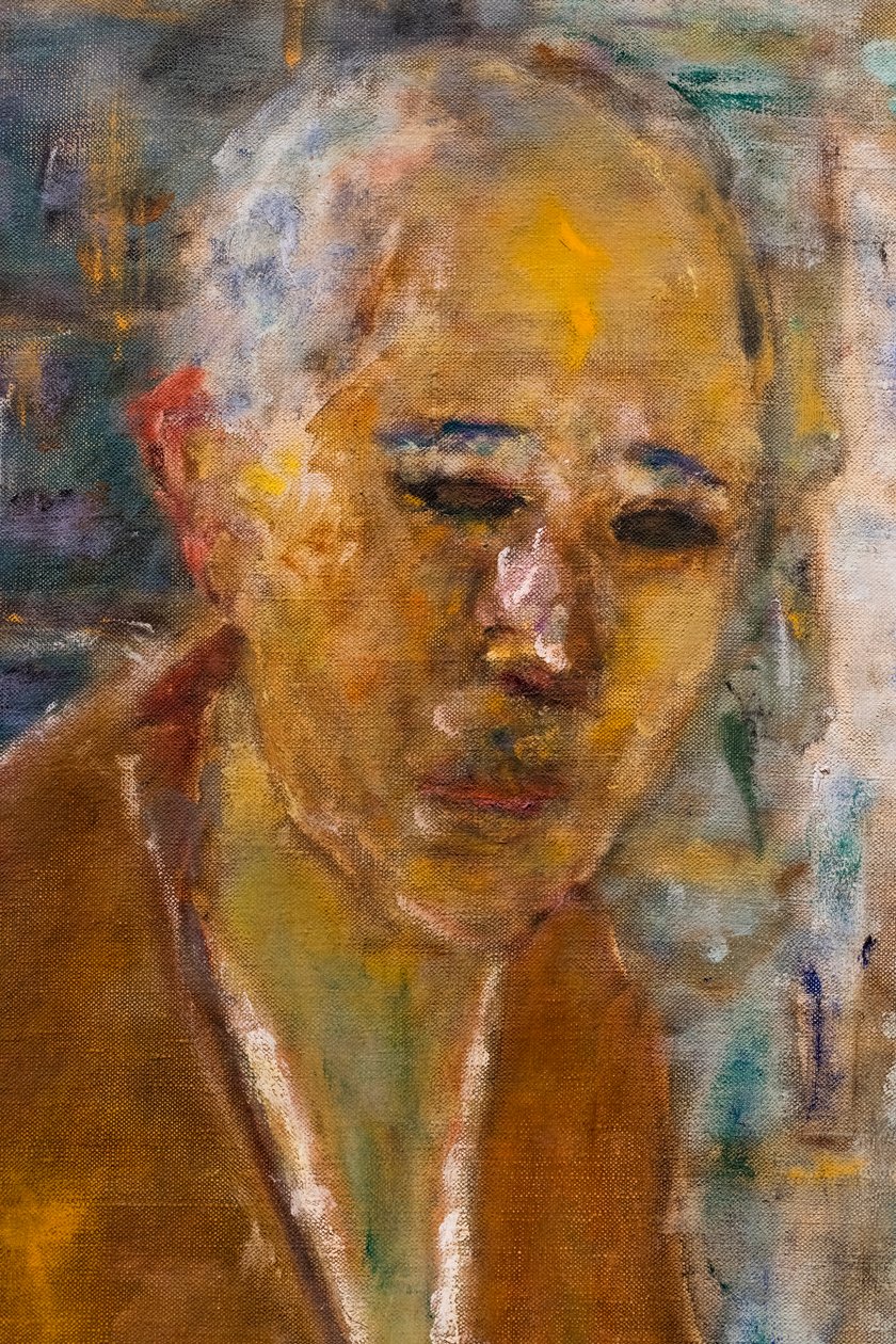Porträtt av konstnären av sig själv, detalj av Pierre Bonnard
