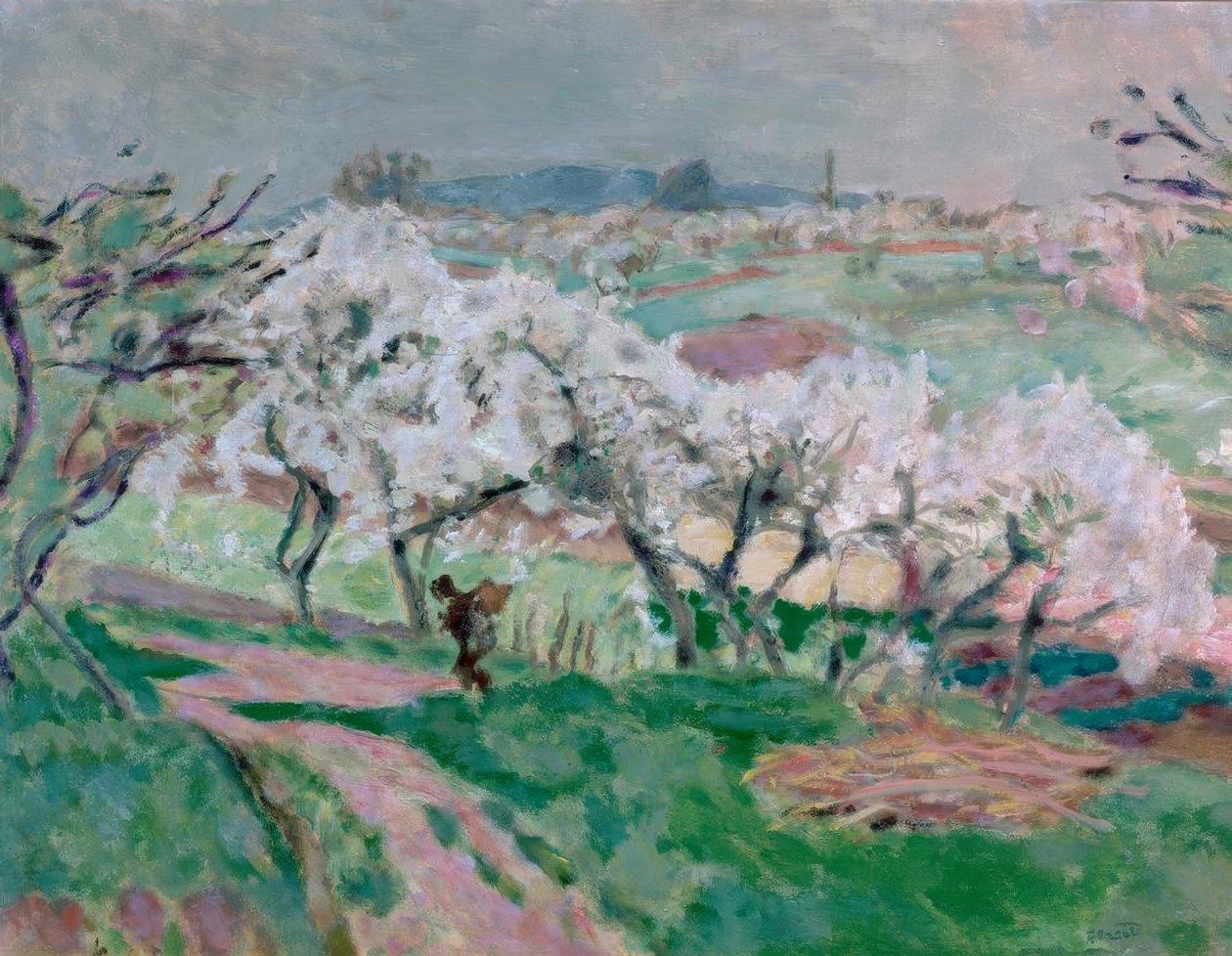 Vår i Normandie av Pierre Bonnard