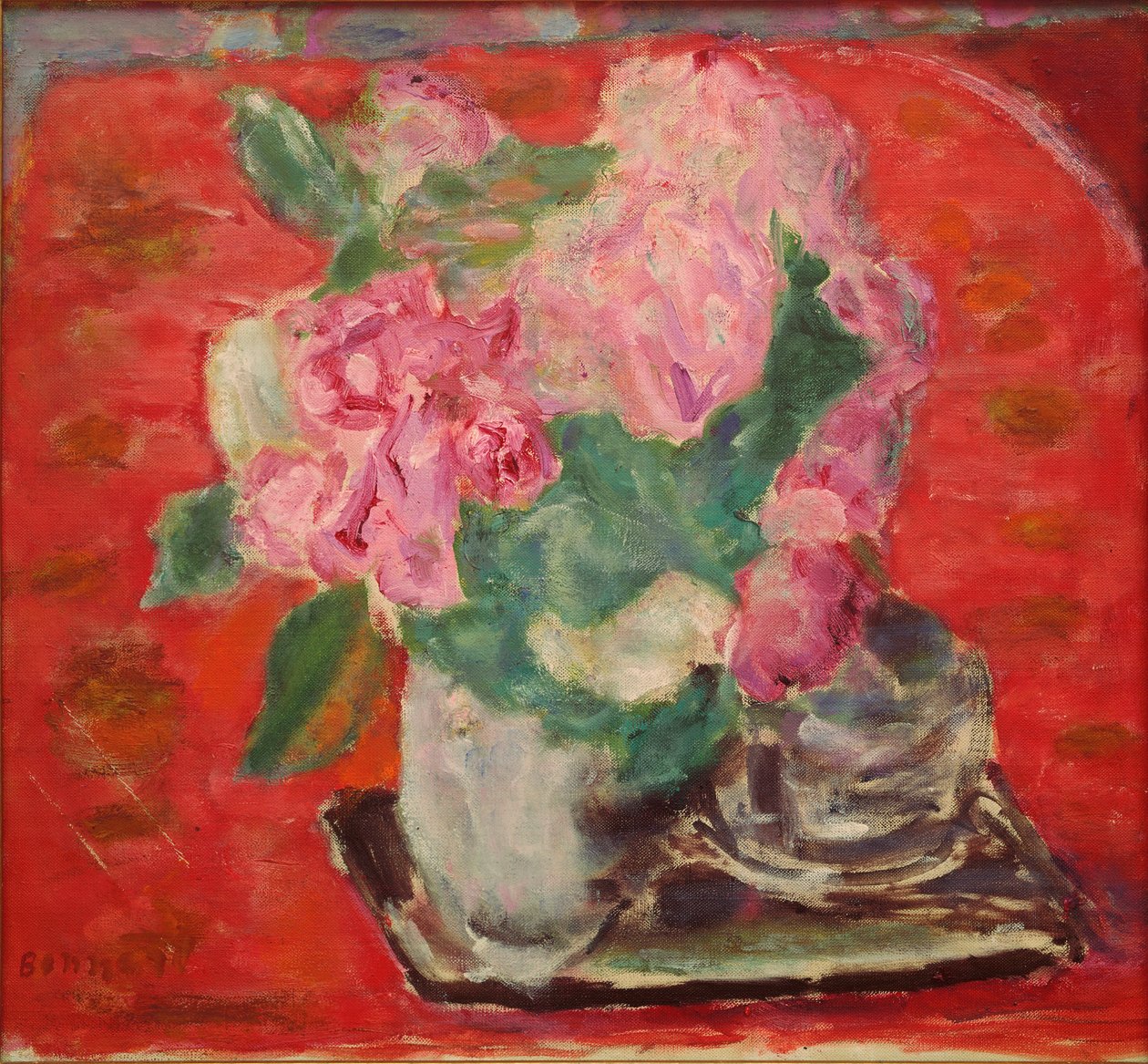 Rosmålning av Pierre Bonnard (1867-1947) 1943 Paris, privat samling av Pierre Bonnard