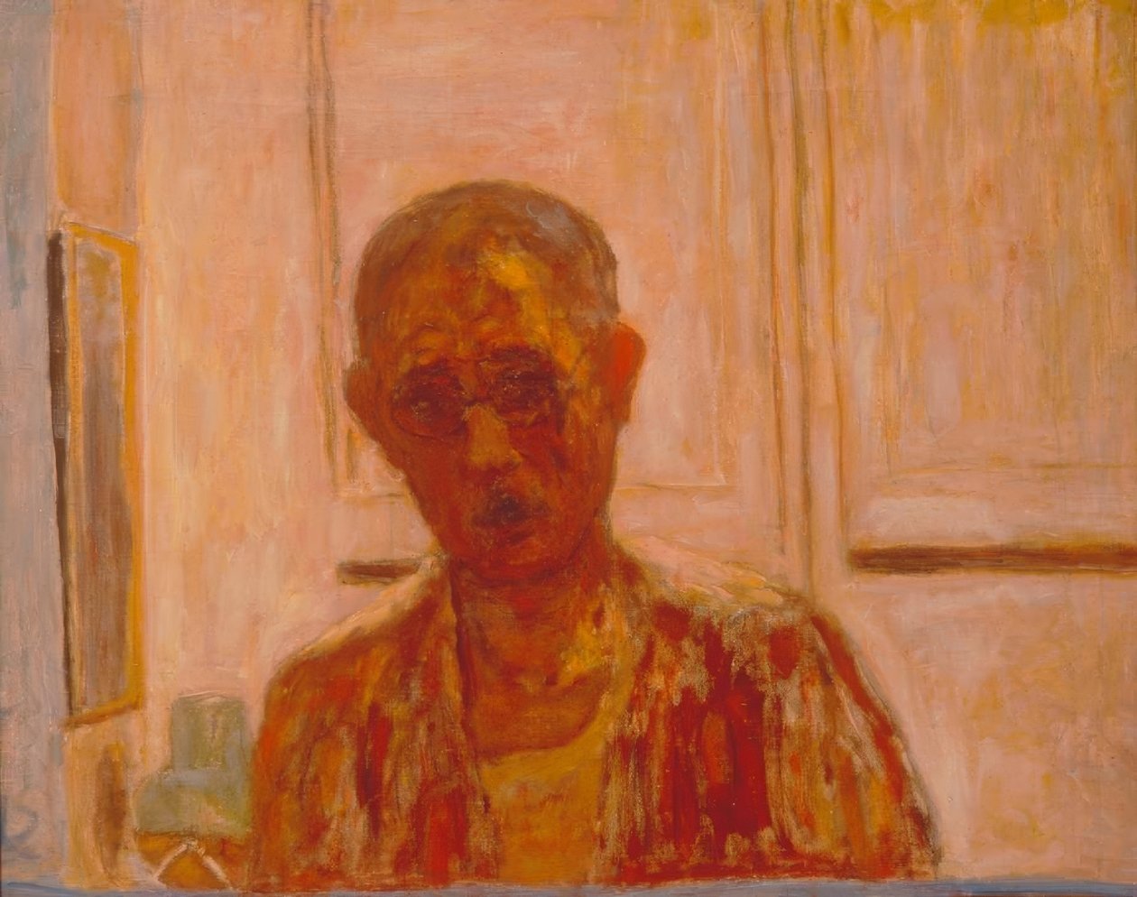 Självporträtt i spegeln av Pierre Bonnard